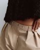 ARRANGE ARRANGE Curve Wylder tailored high waist wide leg pants in stone-Neutral - 3