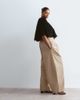 ARRANGE ARRANGE Curve Wylder tailored high waist wide leg pants in stone-Neutral - 4