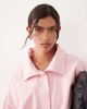ARRANGE ARRANGE drawstring hem utility twill jacket co ord in pale pink - part of a set - 2