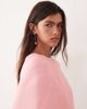 ARRANGE ARRANGE floral embroidered satin overlay maxi dress in pink - 2