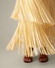 ARRANGE ARRANGE fringe tiered maxi skirt in butter yellow - part of a set - 4