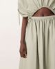 ARRANGE ARRANGE full skirt with drop waist detail in sage - part of a set-Green - 3