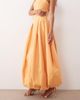 ARRANGE ARRANGE high waisted bubble midi skirt in orange - part of a set - 3