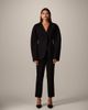 ARRANGE ARRANGE hot fix tailored ovoid sleeve blazer in black - part of a set - 4