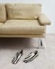 ARRANGE ARRANGE leather loafers in zebra print-Multi - 4