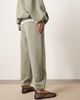 ARRANGE ARRANGE oversized premium heavy weight cuffed sweatpants in olive green - 2