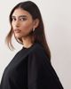 ARRANGE ARRANGE oversized premium heavyweight T-shirt in black - 3