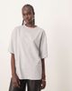 ARRANGE ARRANGE oversized premium heavyweight T-shirt in gray heather - 1