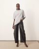 ARRANGE ARRANGE oversized premium heavyweight T-shirt in gray heather - 3