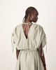 ARRANGE ARRANGE plunge top with ruched detail in sage - part of a set-Green - 2