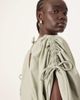 ARRANGE ARRANGE plunge top with ruched detail in sage - part of a set-Green - 3