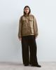 ARRANGE ARRANGE premium oversized cargo jacket in khaki-Green - 3