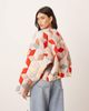 ARRANGE ARRANGE quilted bomber jacket in washed patchwork print-Multi - 3