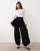 ARRANGE ARRANGE seam detail long sleeve jersey top in white - 3