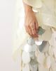 ARRANGE ARRANGE sequin embellished strapless maxi dress with overlayer in buttermilk-Yellow - 3