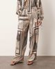 ARRANGE ARRANGE soft pants in scarf print - part of a set-Multi - 2