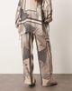 ARRANGE ARRANGE soft pants in scarf print - part of a set-Multi - 4