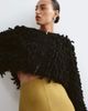 ARRANGE ARRANGE structured asymmetric fishtail maxi skirt in olive-Green - 3