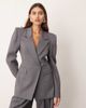 ARRANGE ARRANGE structured tailored blazer in slate gray - part of a set - 1