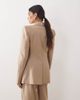 ARRANGE ARRANGE structured tailored blazer in stone - part of a set-Neutral - 4