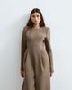 ARRANGE ARRANGE structured tailored jumpsuit in tobacco-Brown - 2