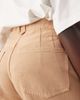 ARRANGE ARRANGE Sydney denim barrel leg jeans in clay-Brown - 3