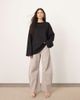 ARRANGE ARRANGE Sydney denim barrel leg jeans in dove gray - 1