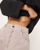 ARRANGE ARRANGE Sydney denim barrel leg jeans in dove gray - 3