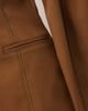 ARRANGE ARRANGE twill sculpted blazer in brown - part of a set - 2
