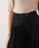 ARRANGE ARRANGE waist seam detail balloon cuffed pants in black - 3