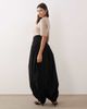 ARRANGE ARRANGE waist seam detail balloon cuffed pants in black - 4
