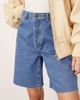 ARRANGE ARRANGE Wilson denim slouchy shorts in classic blue - 2