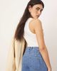 ARRANGE ARRANGE Wilson denim slouchy shorts in classic blue - 4