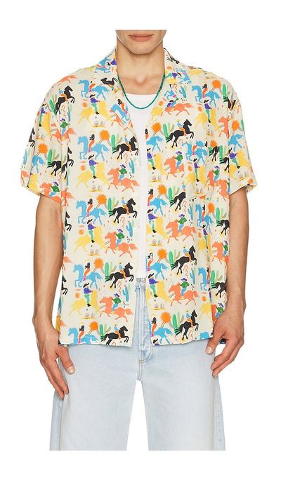 Arrels Barcelona Arrels Barcelona Cowboy x Simmon Said Camp Collar Shirt
