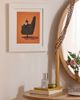 Artcatillustrated Artcatillustrated Cats On Chairs Collection 4 Art Print in White Matte Frame at Urban Outfitters - 1