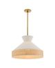 Arteriors Malena Rattan Pendant - 5
