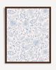 Artfully Walls Watercolor Paisley Blue Wall Art - 2