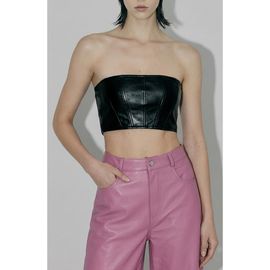 AS by DF AS by DF Magra Recycled Leather Top