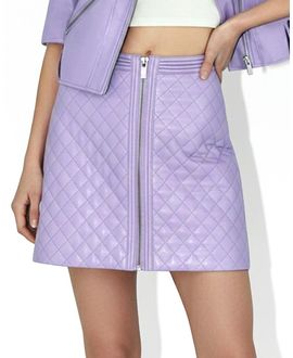 As By Df As by Df Nico Recycled Leather Skirt