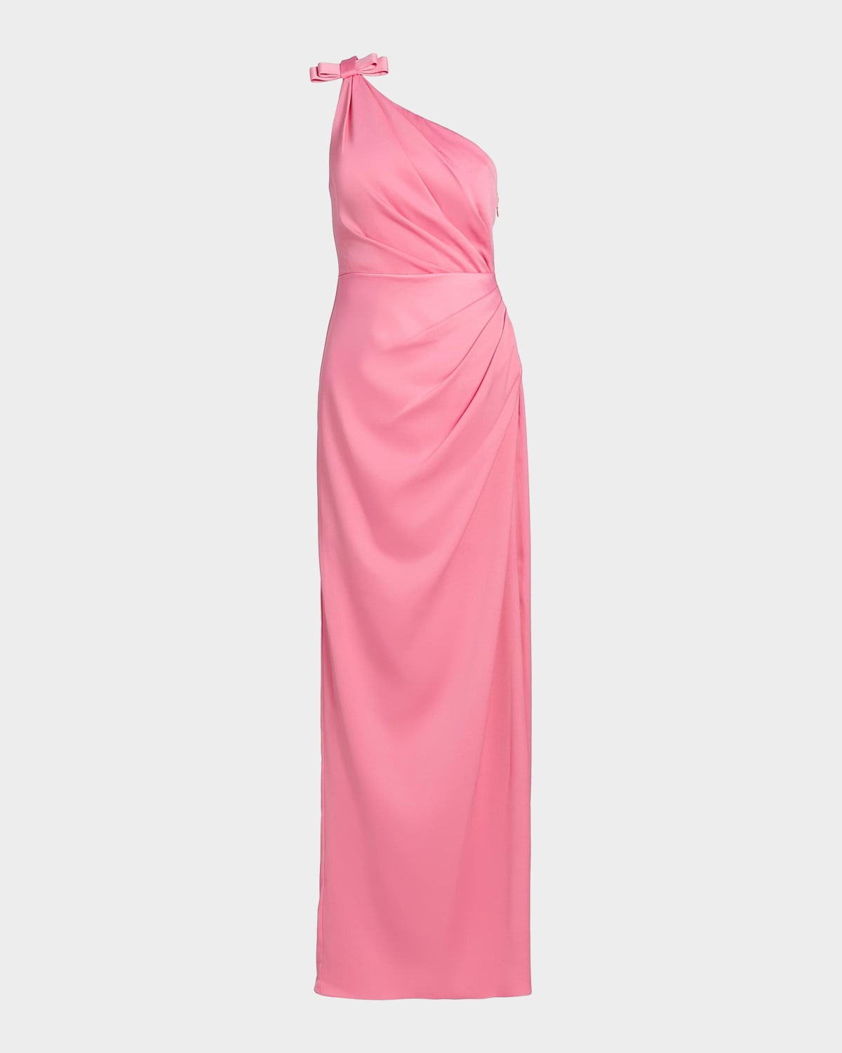 As It May Alexis Crepe One-Shoulder Gown