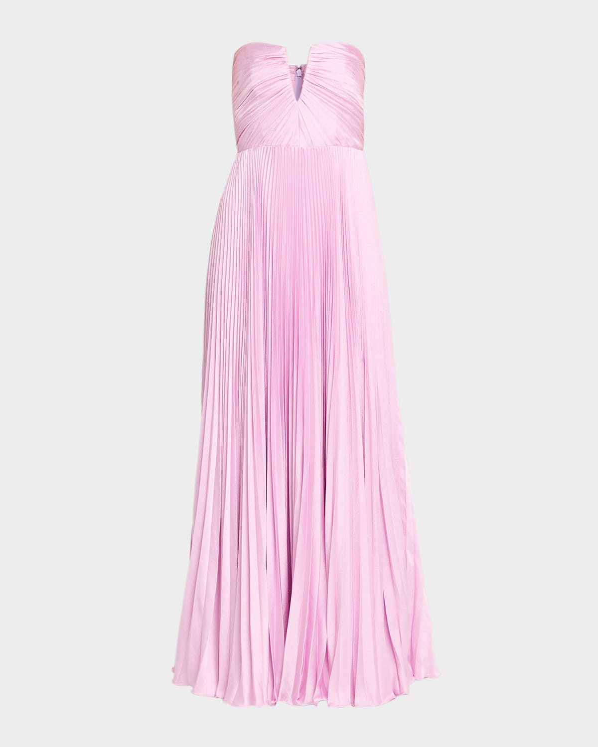 As It May Ella Strapless Pleated A-Line Gown