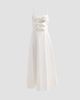 As It May Women's Ariaelle Cotton-Blend Bow Midi-Dress - 6