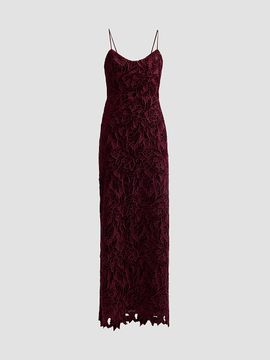 As It May Women's Charlotte Velvet Lace Gown