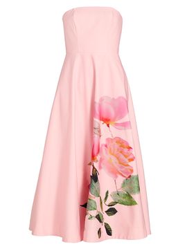 As It May - Women's Renee Floral Embroidered Maxi Dress