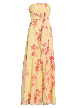 chinese dress ladies Faviana Beaded Floral Lace-up Back Prom Dress 11263