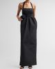 As It May Women's Janelle Polka Dot Halter Gown - 2