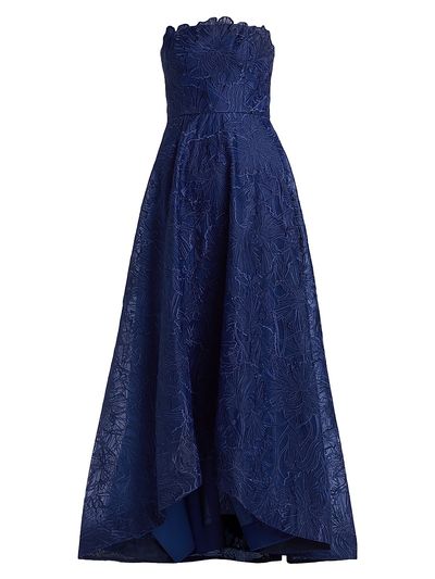 As It May Women's Joie Embroidered Organza Strapless A-Line Gown