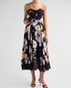 As It May Women's Junia Floral Voile Lace Midi Dress - 2