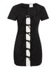 As It May Women's Koresma Colorblocked Bowtie Minidress - 8