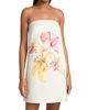 As It May Women's Lilly Floral Woven Strapless Minidress - 3